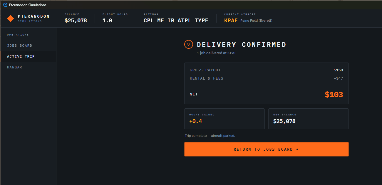 Delivered — and paid